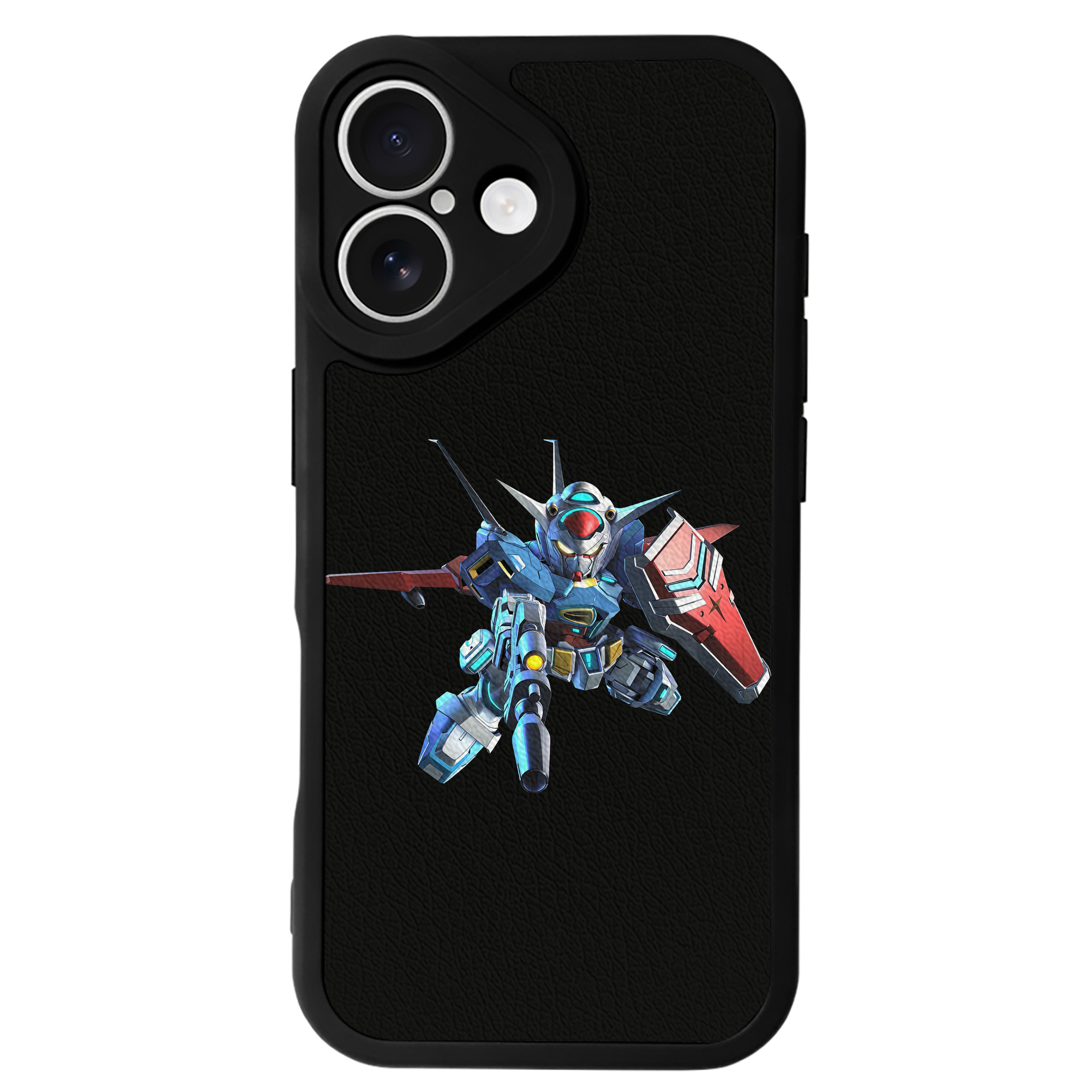 （画像用） 機動戦士ガンダム Mobile Suit Gundam 【iPhone 16シリーズ対応】シリコンスマホケース（レザー調） 材質：シリコン